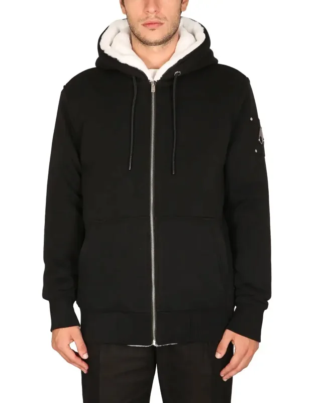 Bunny Zip-up Plush Lined Hoodie