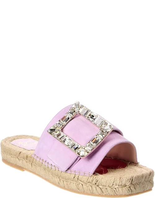 Suede Sandal