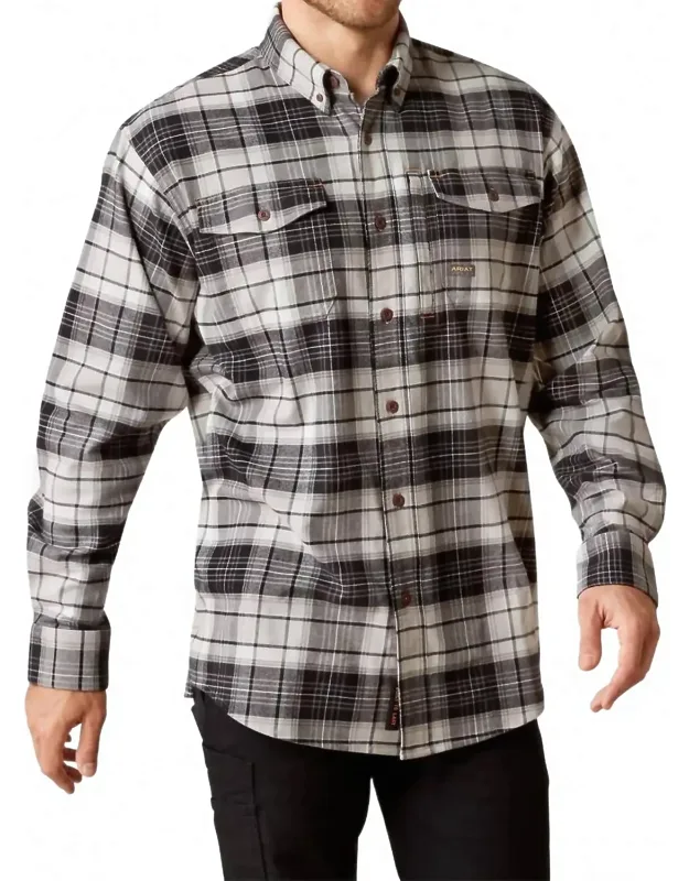 Rebar Durastretch Flannel Work Shirt