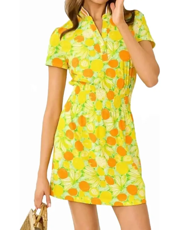 Luxletic Love Active Dress With Smocked Waist And Side Pockets