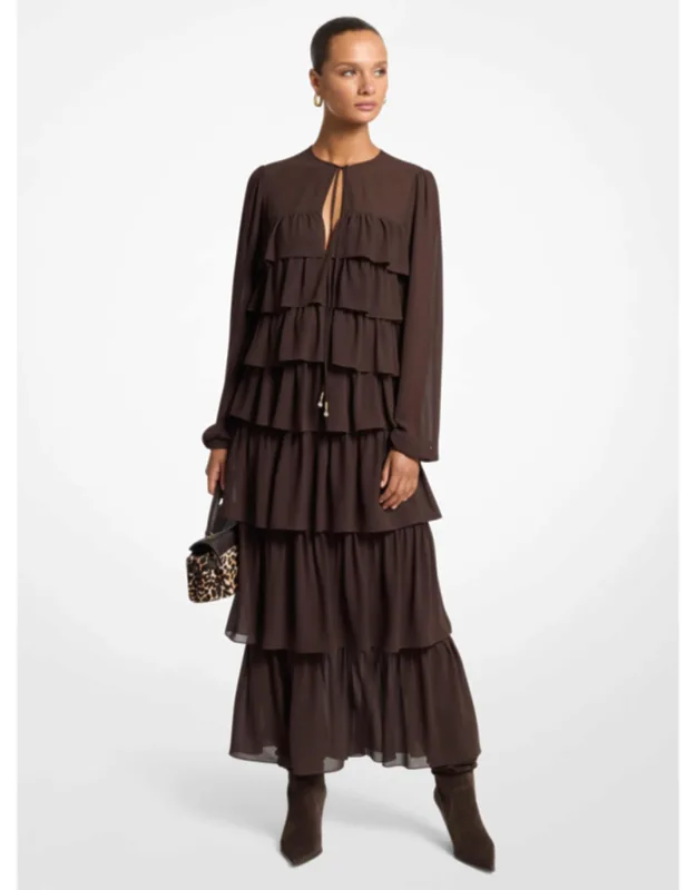 Ruffled Maxi Dress