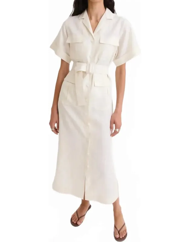 Safari Midi Dress