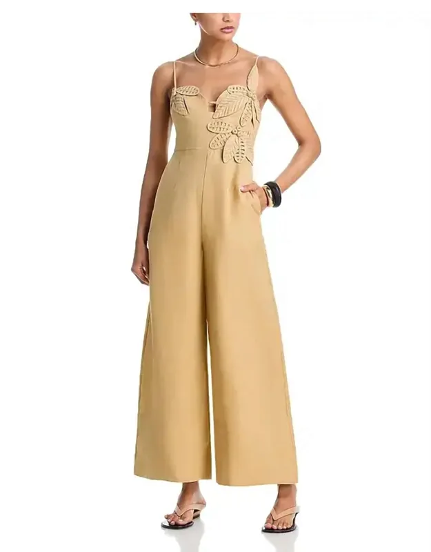Flowered Jumpsuit
