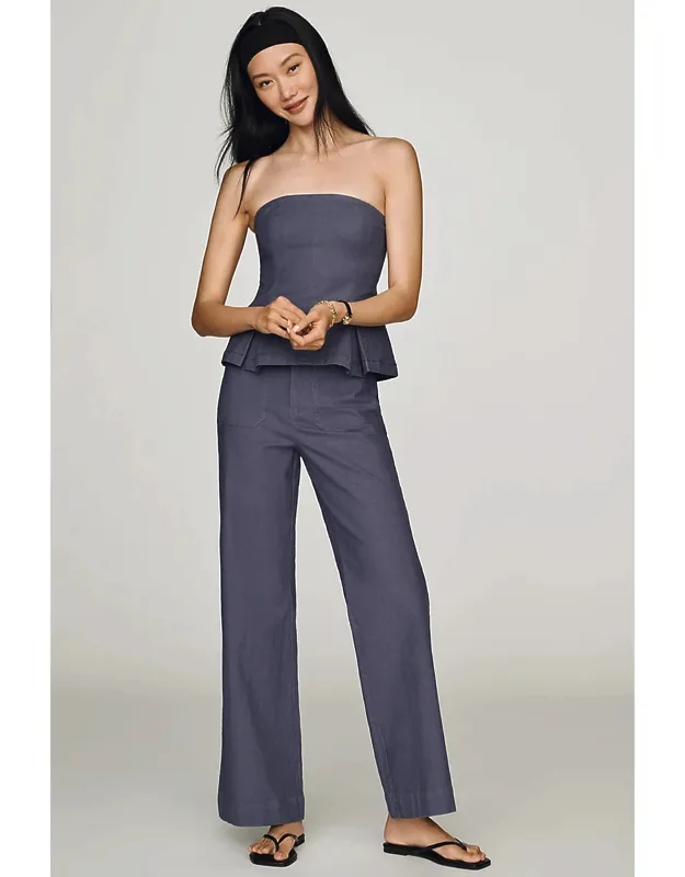 Linen-blend Trousers