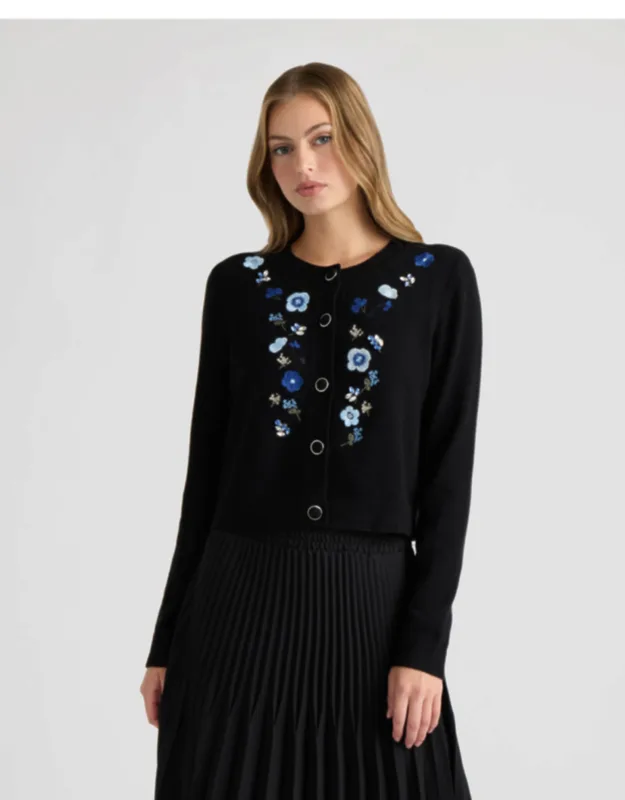 Cardigan With Embellishments