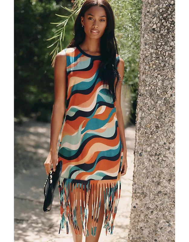 Fringe Mini Dress