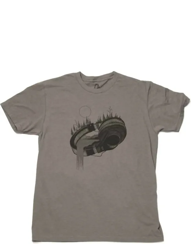 Headphones & Nature T-shirt