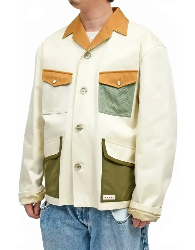 Water Repellent Gaberdine Jacket