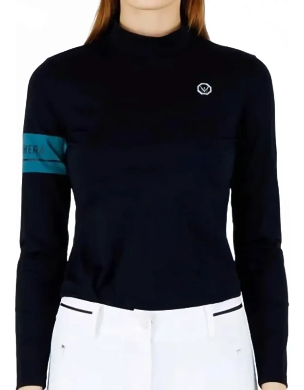 Slim-fit Arm Point T-shirt