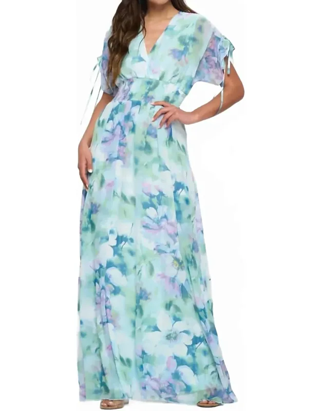 Floral Chiffon Dress