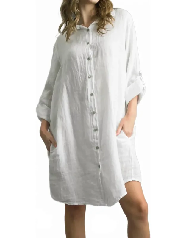Button Front Dress