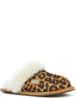 Closed Mules Leather Slippers