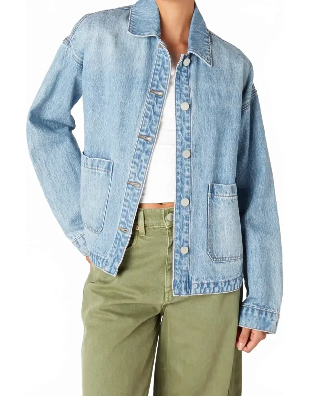 Button Down Shirt Jacket