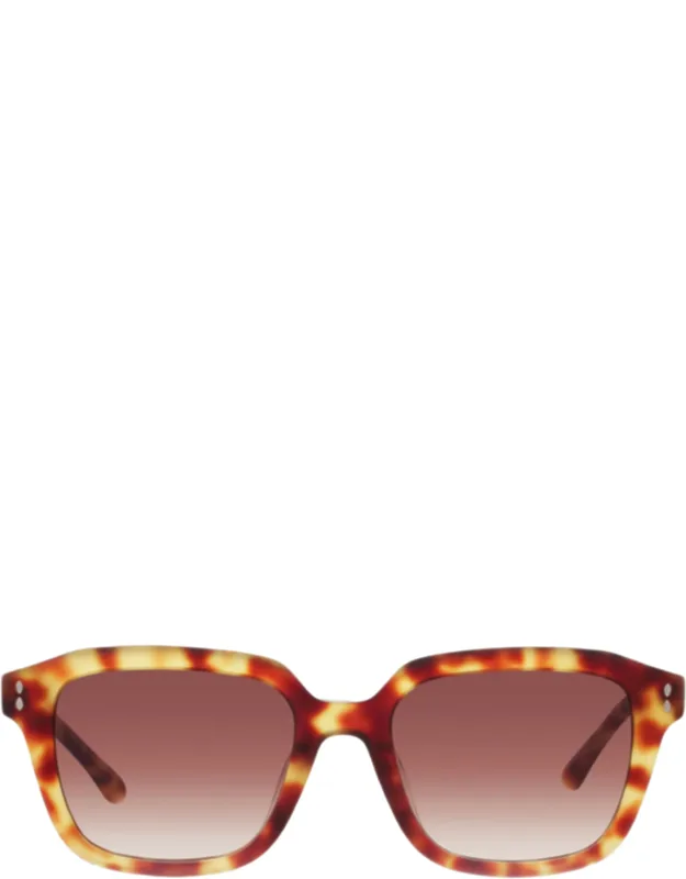 Brown Shaded Square Sunglasses