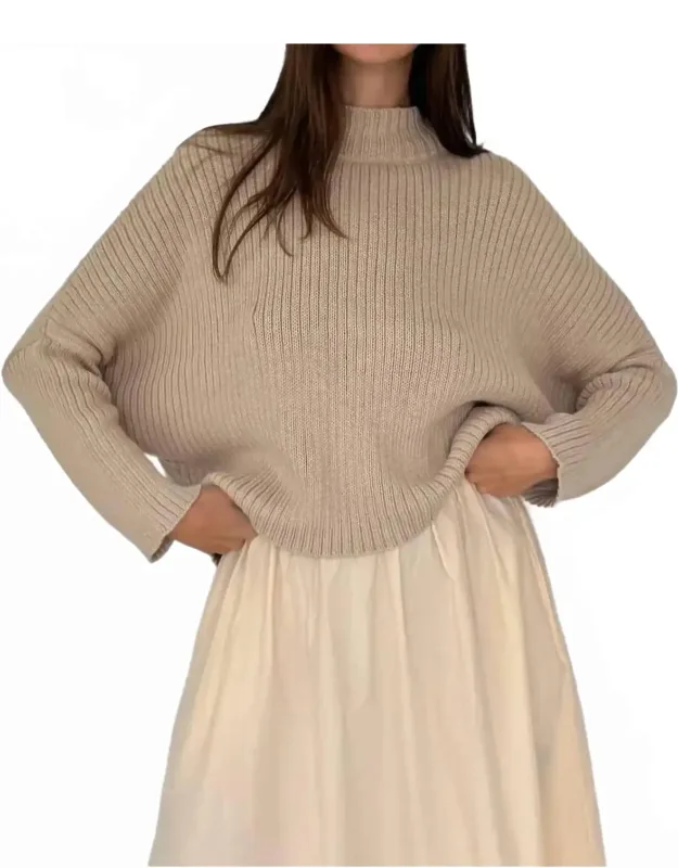 Mock Neck Sweater