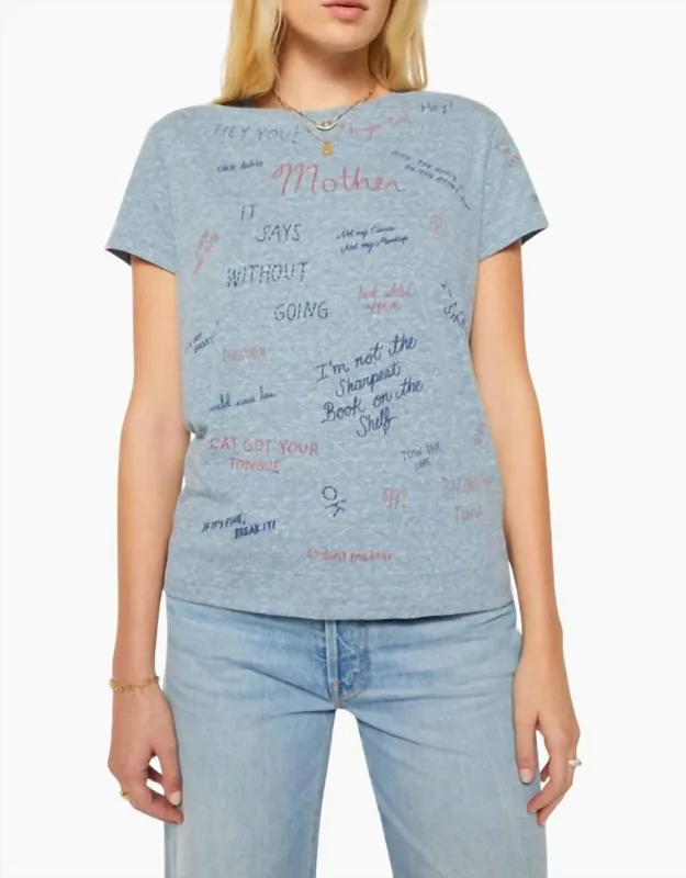 Boxy Soft Crewneck Tee
