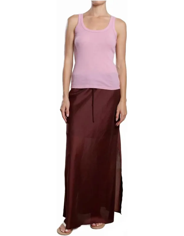 Romy Gossamer Maxi Skirt
