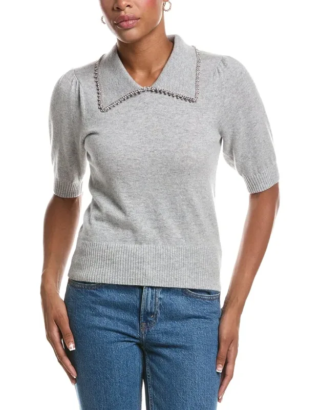 Peter Pan Collar Cashmere Sweater