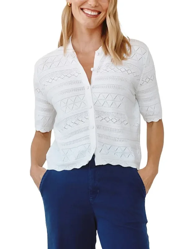 Button-down Wool-blend Sweater