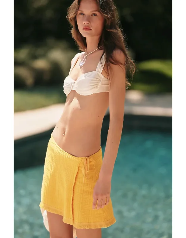 Wrap Mini Skirt