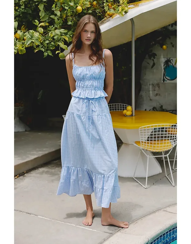 Cotton Maxi Skirt