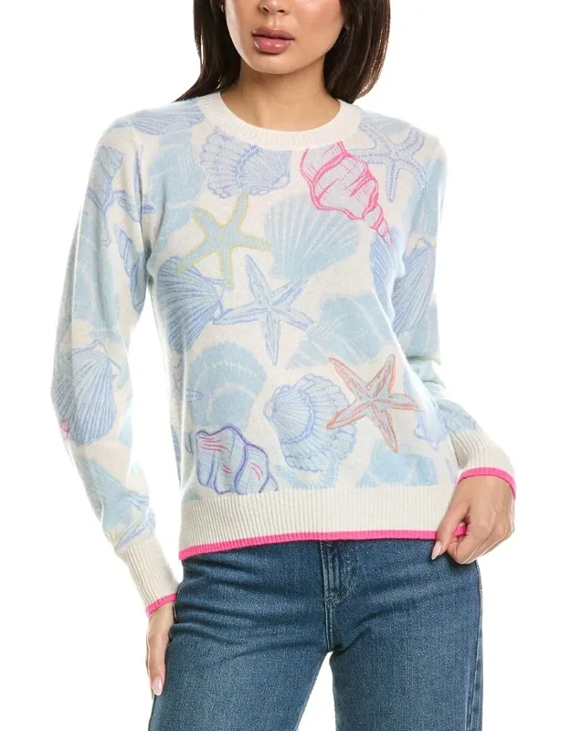 Scatter Shell Crewneck Sweater