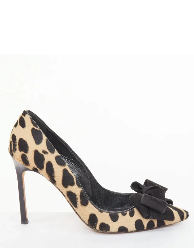 Leopard Print Pumps