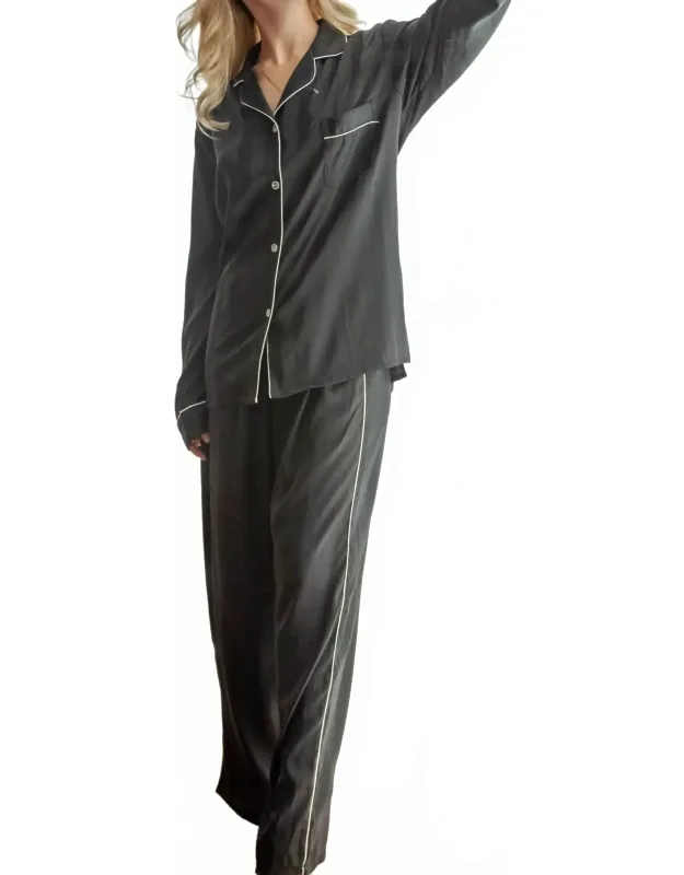 Silky Pajama Set