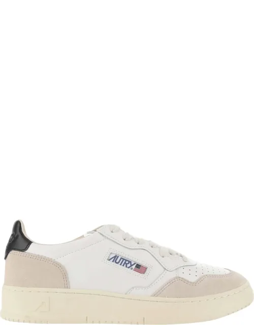 Medalist Low Leather Suede Sneakers