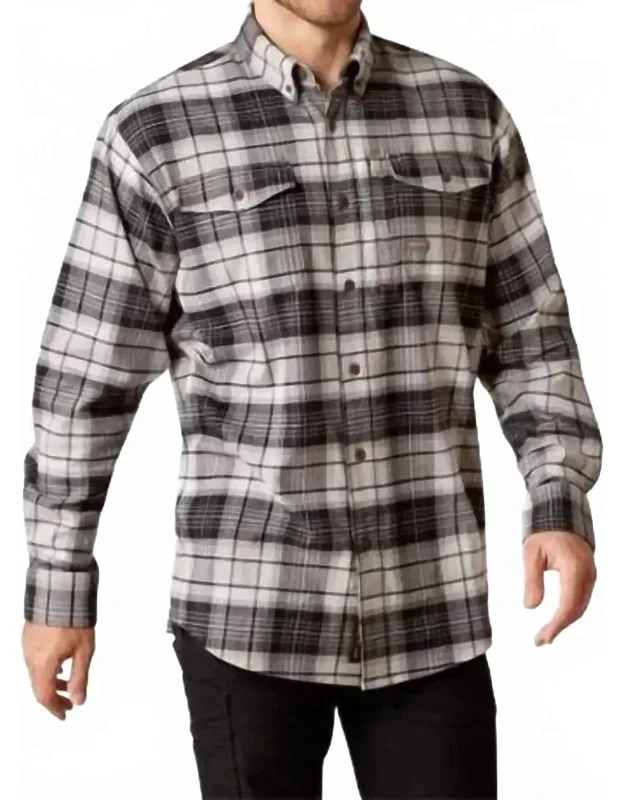 Rebar Flannel Durastretch Work Shirt