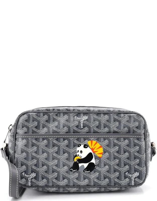 Cap Vert Bag Printed Coated Canvas