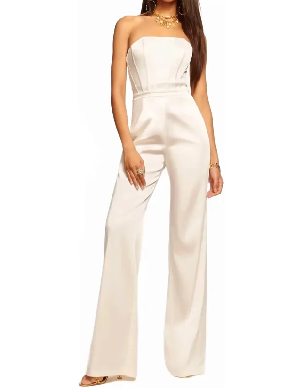 Mira Strapless Jumpsuit
