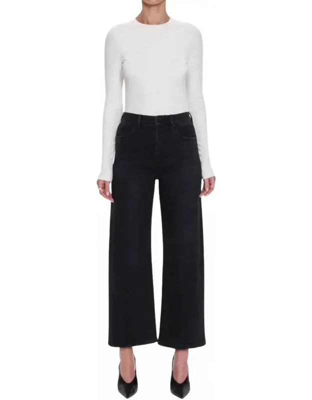 High Rise Wide Leg Jeans