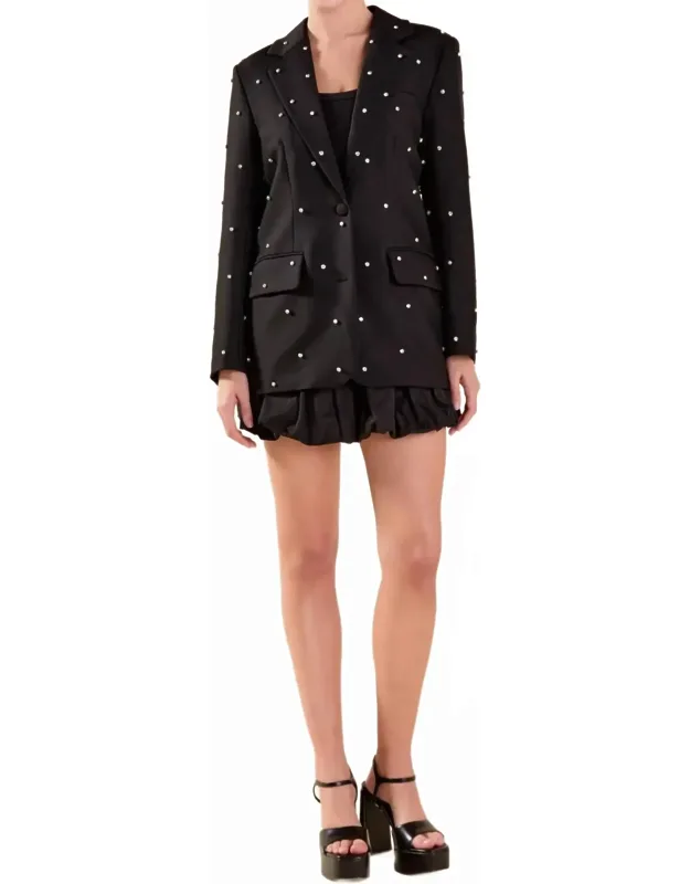 Rhinestone Blazer