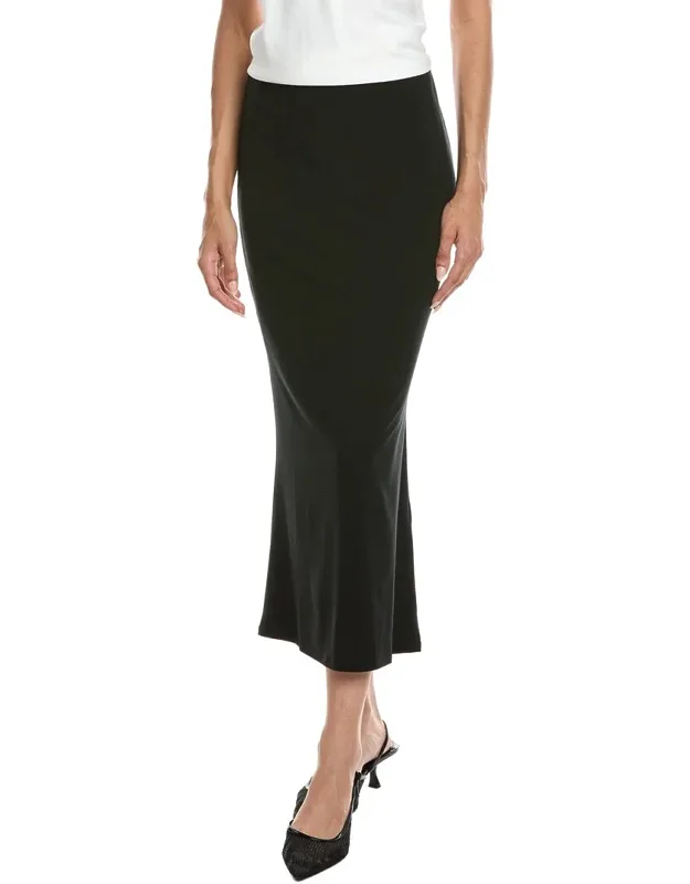 Skirt With Elasticized Waistband And Slip-on Styling