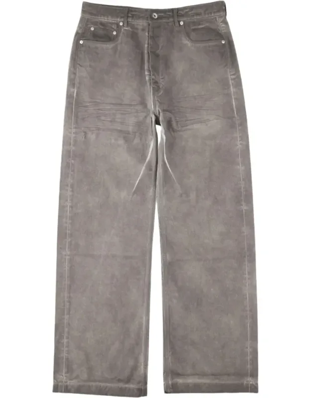 Relaxed Wide-leg Cotton Jeans