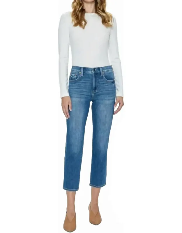 Monroe High Rise Slim Cigarette Jeans