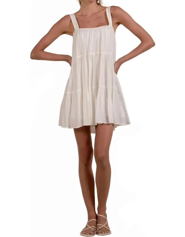 Piper Tiered Mini Dress