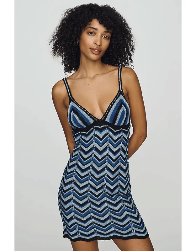 V-neck Mini Dress