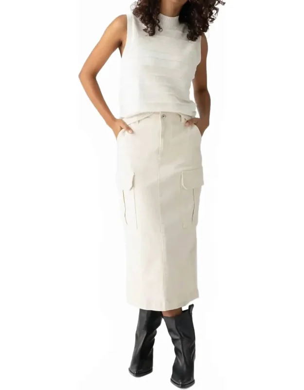 Essential Cargo Skirt