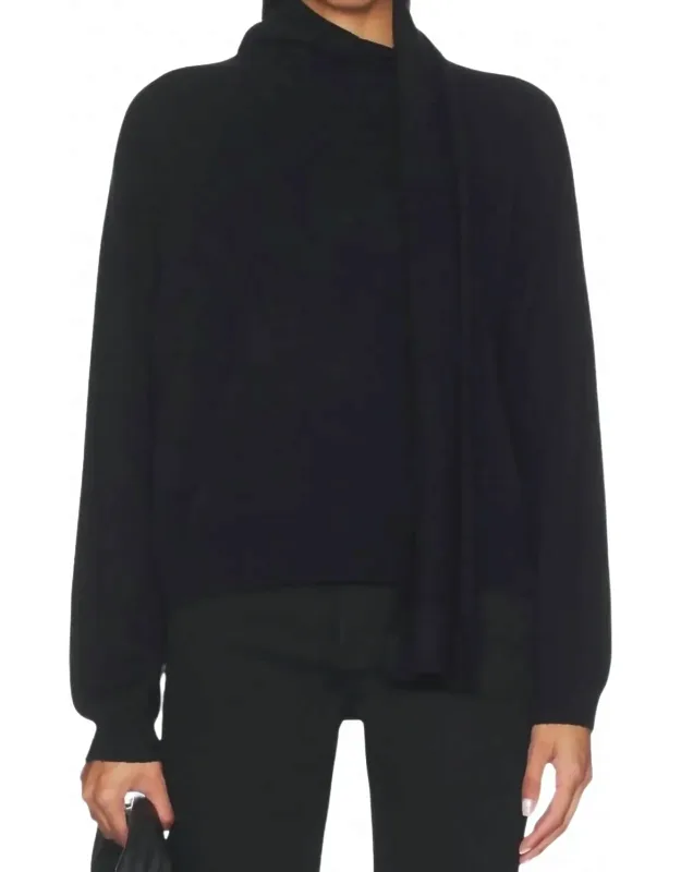 Cortina Scarf-neck Sweater