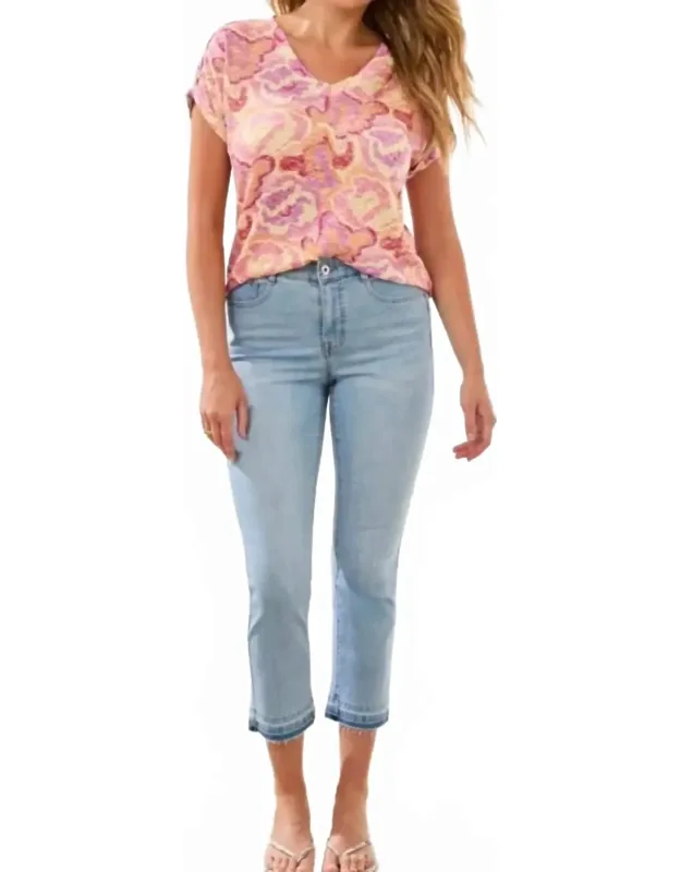 Crop Flare Jeans