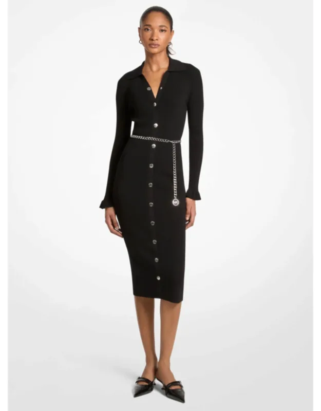 Belted Midi Dress