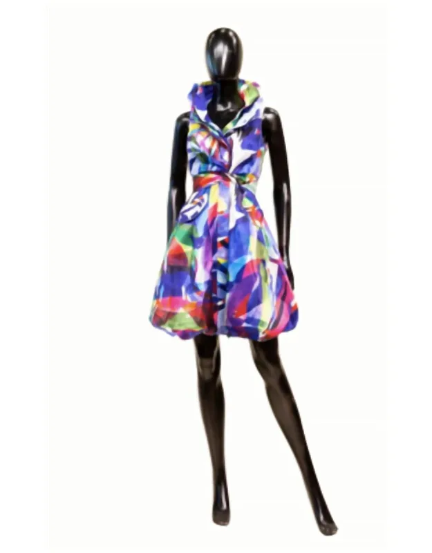 Print Bubble Dress