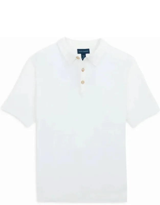 Boucle Solid Polo Shirt