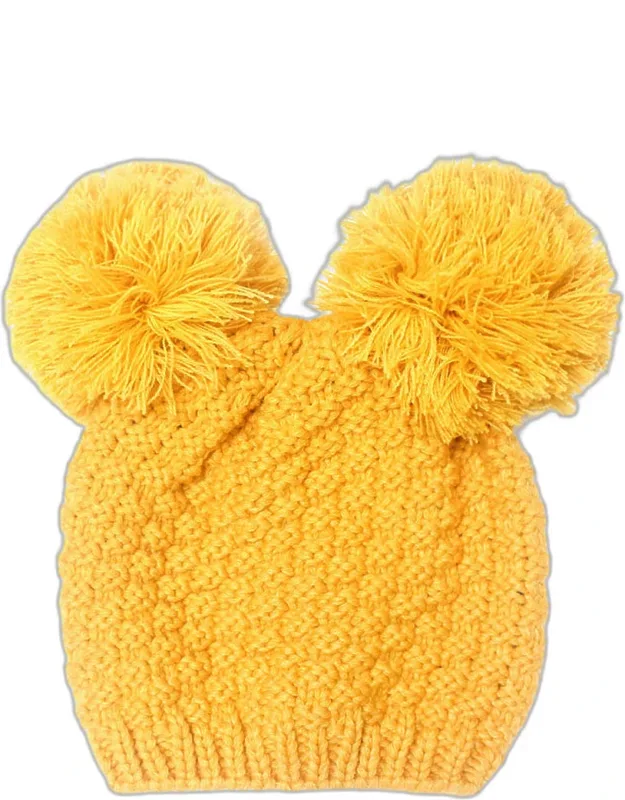 Pom Pom Knit Beanie