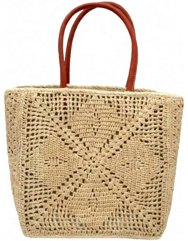 Cheval Lace Square Crochet Bag