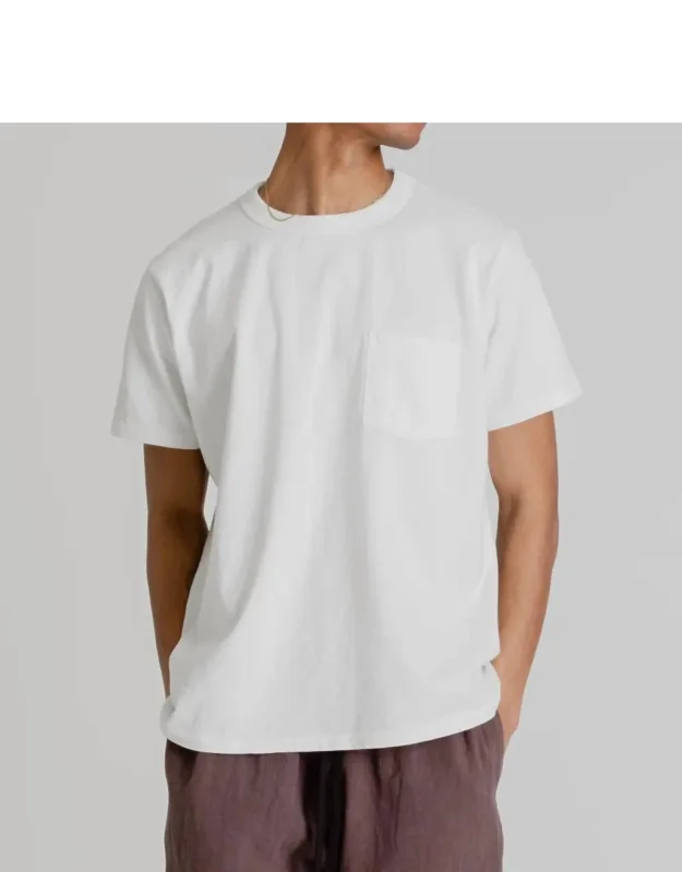 Pigment Dyed Crew Pocket Tee