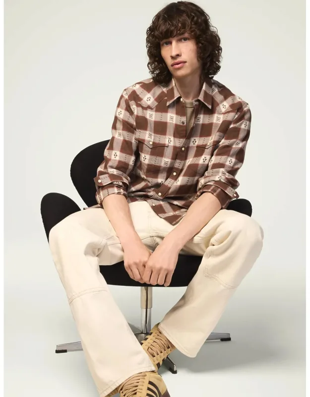 Plaid Mesa Western Shirt