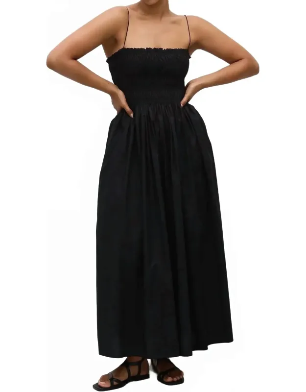 Shirred Bodice Dress